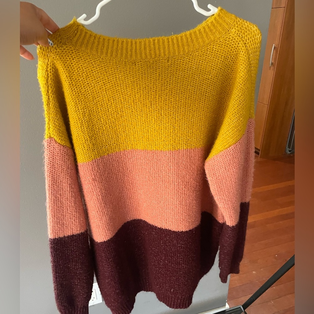 Chunky oversized sweater